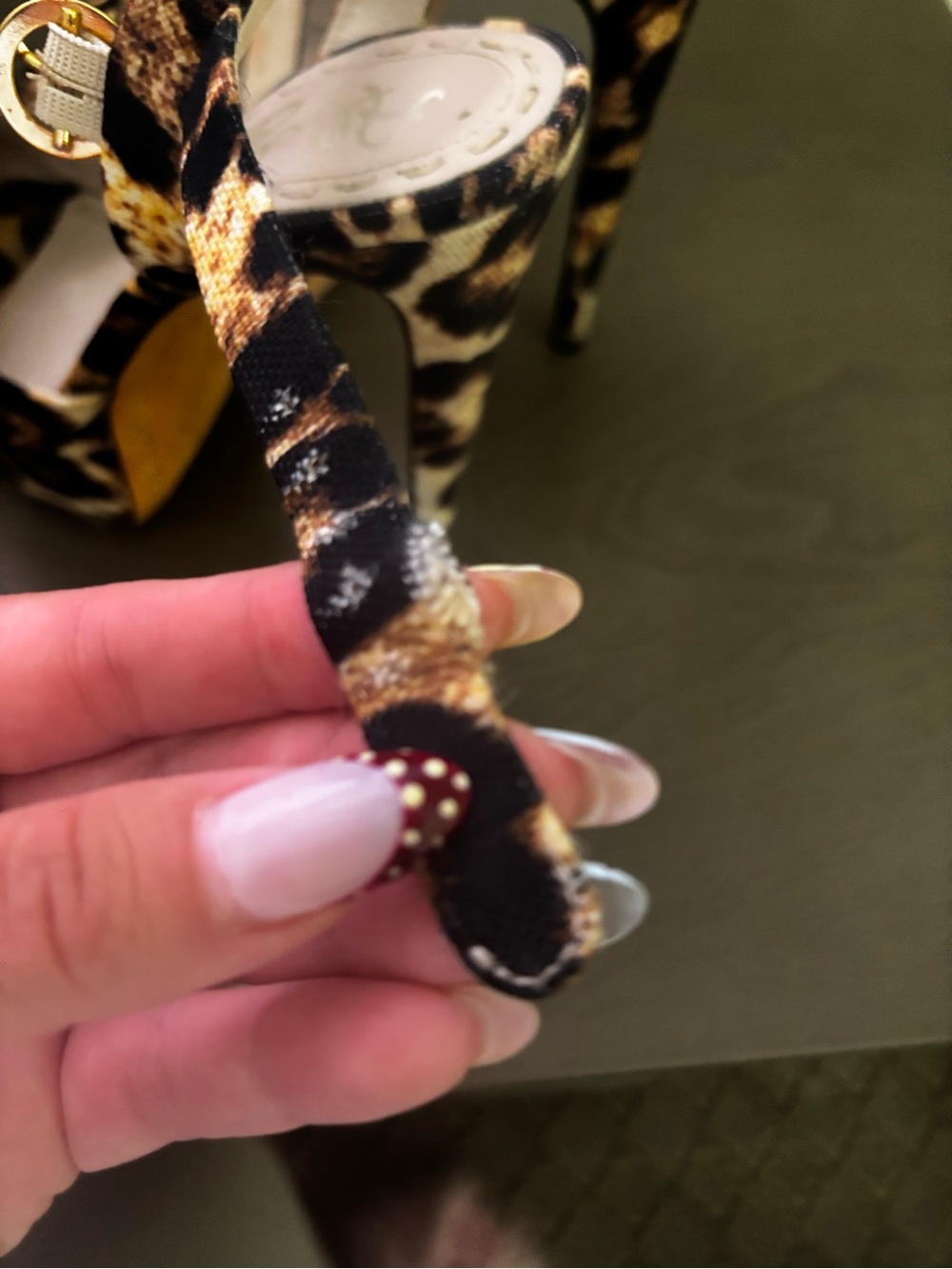 Alice & Olivia Size 39 Leopard Print Platform Heels - Picture 10 of 14